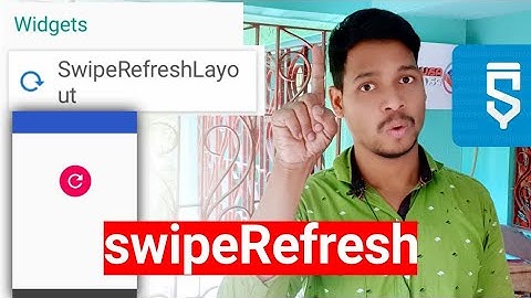 swipe refresh layout Activity in sketchware #AndroidAppdeveloper #sketchware #Aauraparti