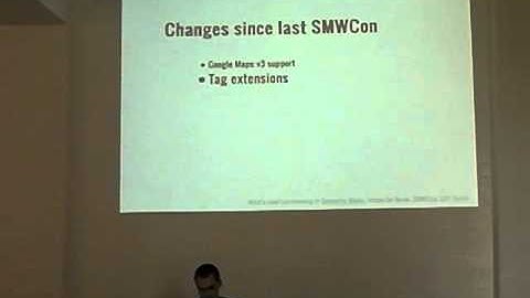 Lightning Talk- Semantic Maps