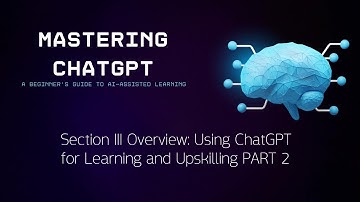 Mastering ChatGPT: A Beginner