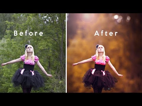 Photoshop CC Tutorial : How to Edit Outdoor Portrait (Girl) | Blur Background in Photoshop