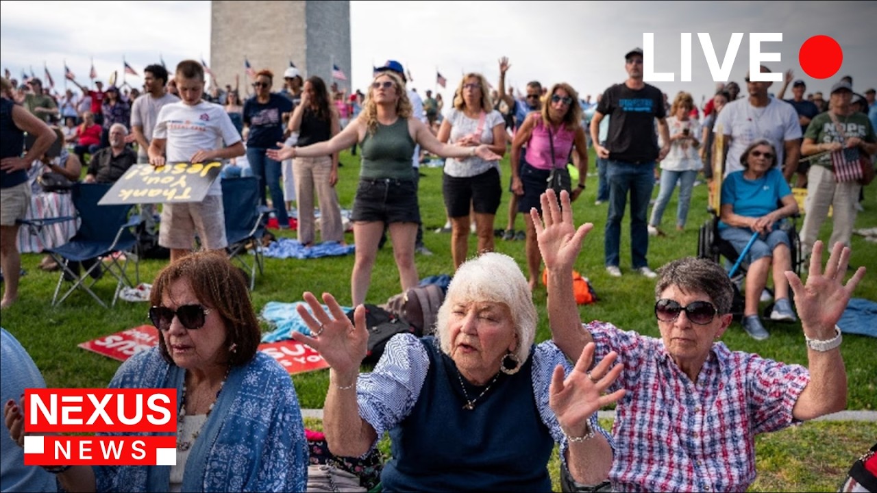 LIVE: Thousands Gather on National Mall for Freedom 250 Prayer ...