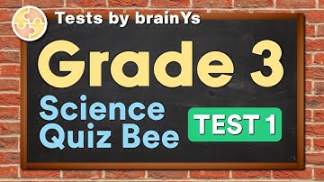 Science Quiz Bee for Grade 3 | Quiz 1 | Quiz by brainYs
