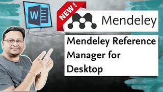 New Mendeley Reference Manager for Desktop || 2024 || Beginner's Guide || Research Publications