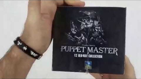 Full Moon Video Puppetmaster Blu Ray Collection Unboxing
