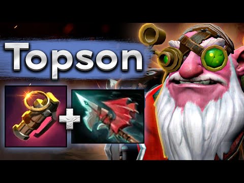 Видео: Офигенная игра на Снайпере от Топсона! - Topson Sniper 7.34 DOTA 2