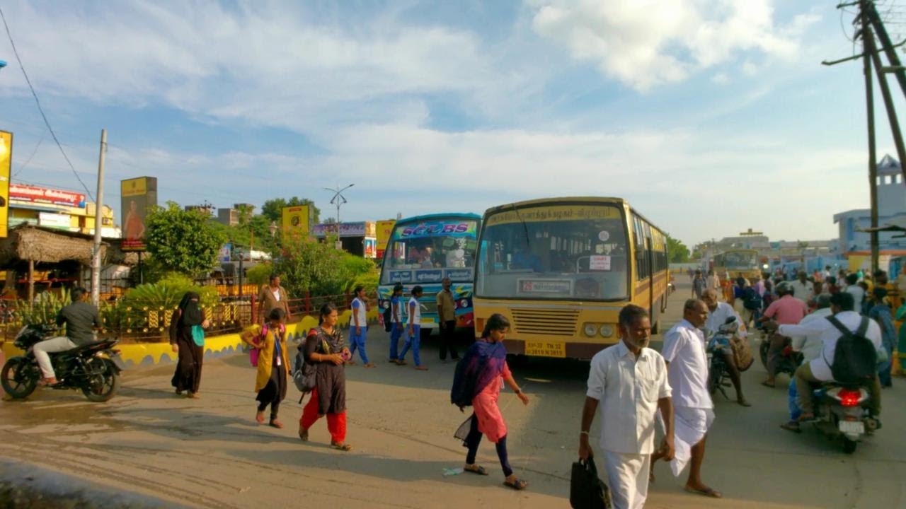 Villupuram City View | Travel on Villupuram to Koliyanur Roads | Villupuram District