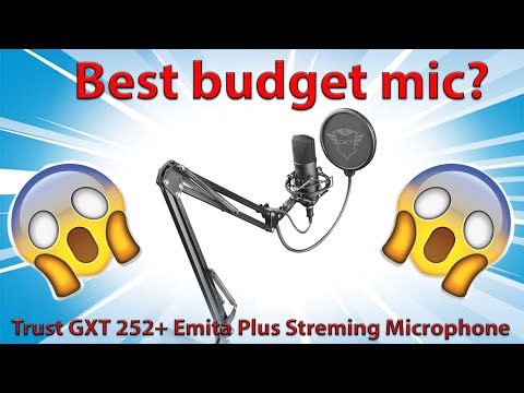 Best budget gaming / youtube microphone (Trust Emita Plus Streaming Microphone)