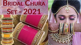 Bridal Chura Set 2021 - Latest Bridal Chuda Designs 2021 - Most Beautiful Bridal Chura 2021