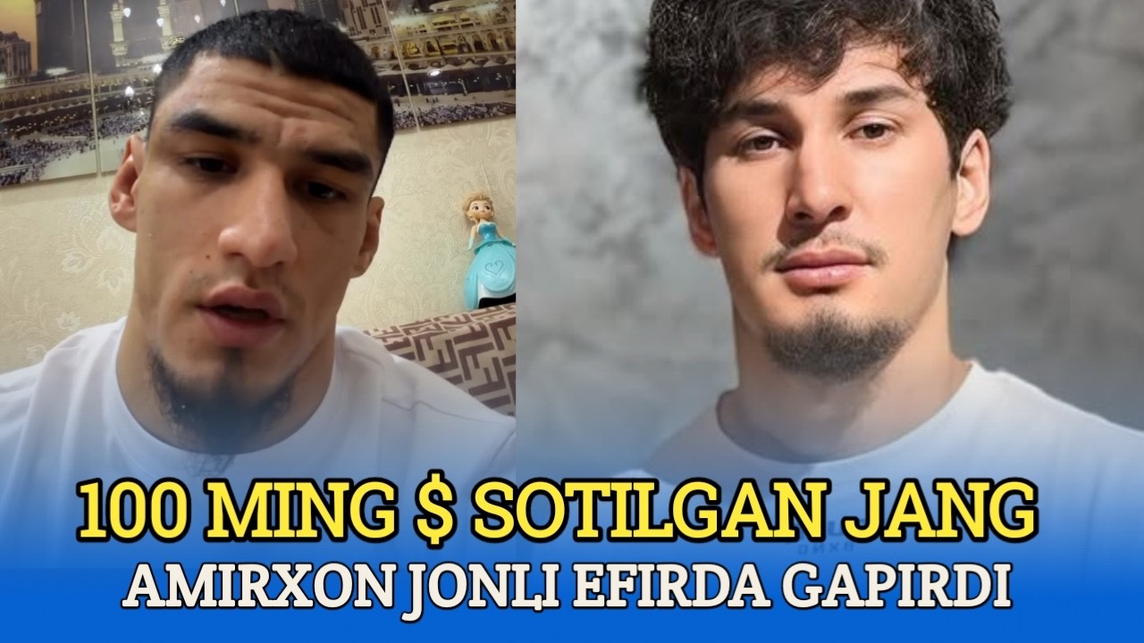 Amirxon Alixo'jayev 100 Ming $ Jang Sotilgan Gapirib Tashladi