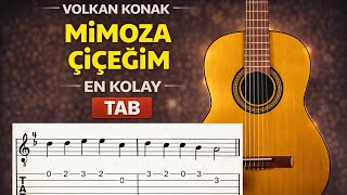 Volkan Konak - Mimoza Çiçeğim (Gitar - Nota & Tab)