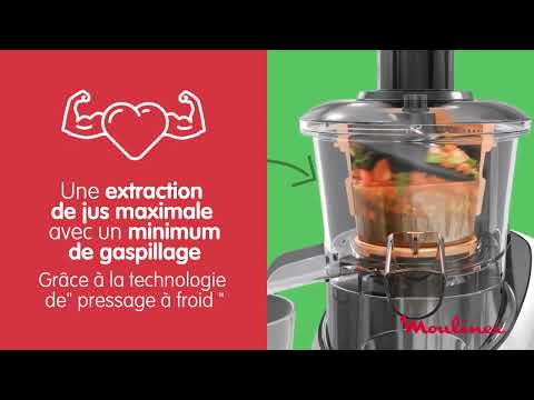 Juiceo ZU150110 Extracteur de jus de Moulinex