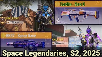 Galactic Duo Draw Cordite Zero G & BK57 Space Race Multiplayer Review, Season 2 Cod Mobile