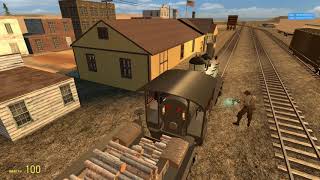 Garry's Mod 2-8-0 Steam Locomotive Cab Ride