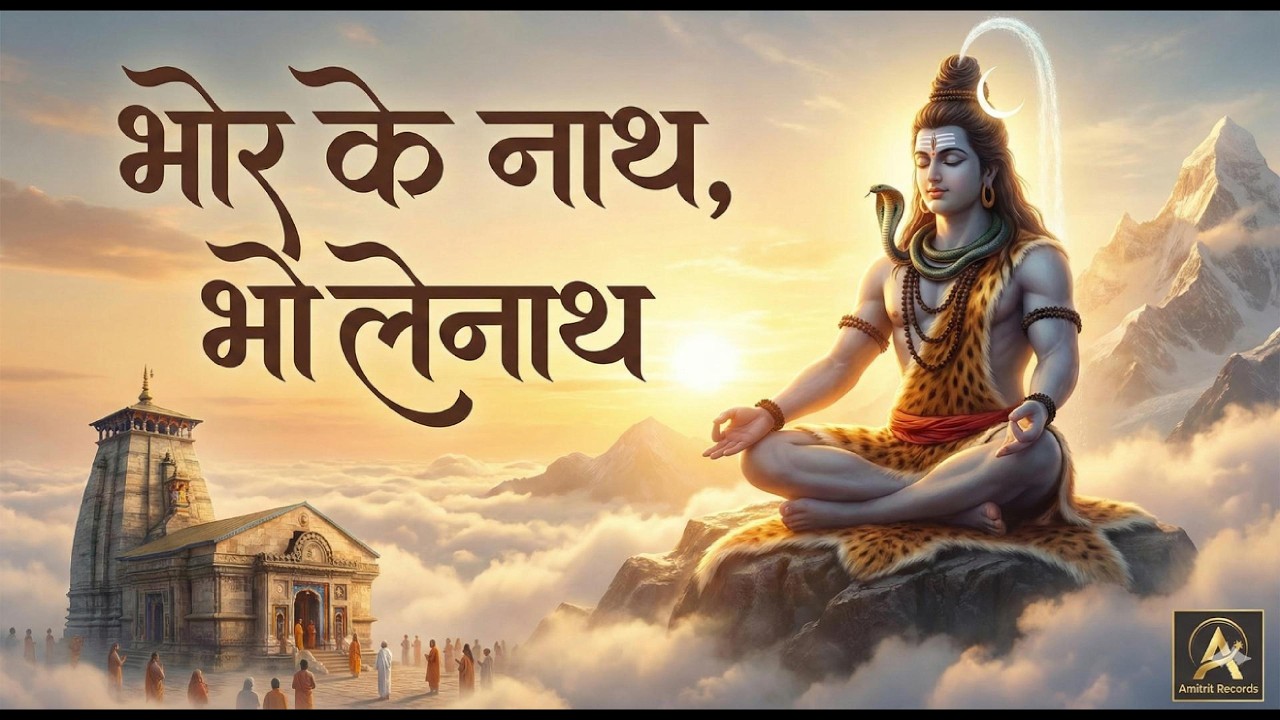 🌸 Bhor Ke Nath, Bholenath | Most Beautiful Shiv Bhajan for Morning Peace