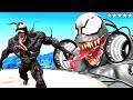 MECHA VENOM vs VENOM In GTA 5! (Epic Battle)