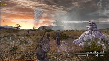 skyline edge v19 sniper elite v2 gameplay on Snapdragon 845 no root