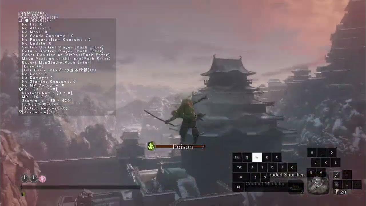 Sekiro Grapple Swap Poison Test YouTube