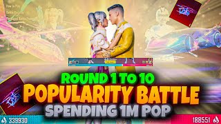 Popularity Battle Pk1 To Pk8? JOURNEY 😍| Popularity Battle Full Journey - New Popularity Battle Bgmi