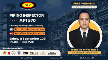Webinar "Piping Inspector – API 570"