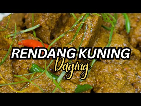 Resep Rendang Kuning