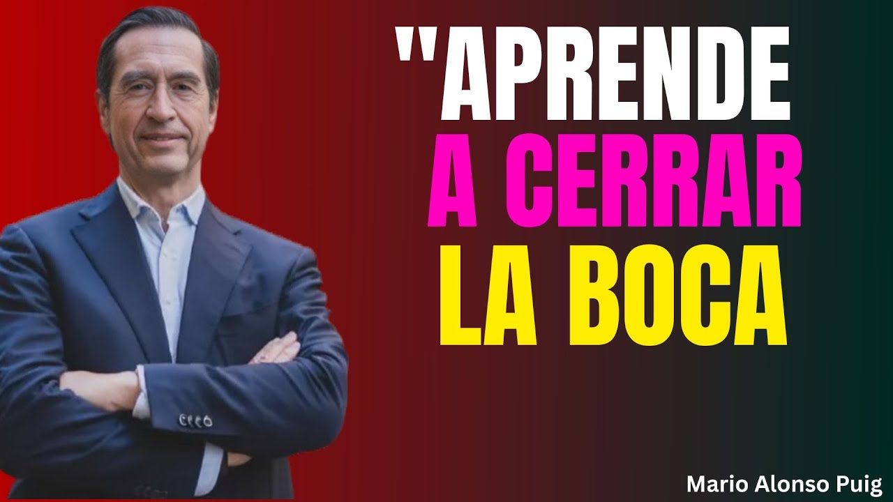 LAS 6 COSAS SOBRE TI QUE NUNCA DEBES CONTAR A NADIE | Mario Alonso Puig