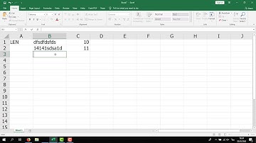 EP.7 รวม 15 สูตร Excel ที่ควรรู้   Function LEN ไว้นับจำนวนตัวอักษร อักขระ