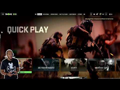 Tony Baker Is Playin COD: MW 2