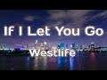 If I Let You Go lyrics - Westlife
