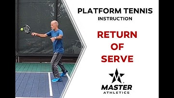 Master Athletics   Return of Serve