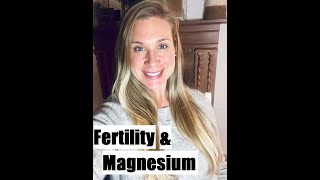 FERTILITY + Magnesium | Pregnant | Fertility Diet Tips | Registered Dietitian | MOM of 4 BOYS