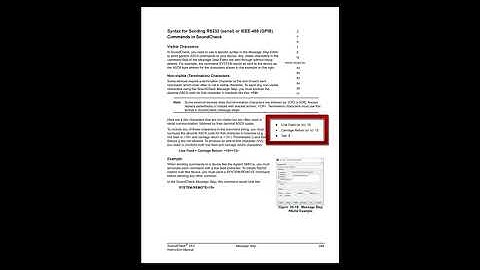 SoundCheck Tutorial #6-2 Message Steps - External