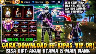 BISA MAIN TERUS✅ CARA DOWNLOAD FF KIPAS VIP ORI 2026 GRATIS!! FF BETA 2025 LINK MEDIAFIRE SEMUA HP🔥