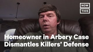 Construction Site Owner in Ahmaud Arbery Case Dismantles Killers' Defense | NowThis