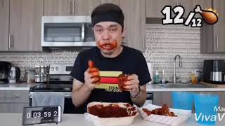 When you eat spicy chicken......