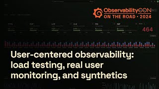 How to Monitor User Experience with Grafana (Load Testing, Synthetics, and More) | Grafana