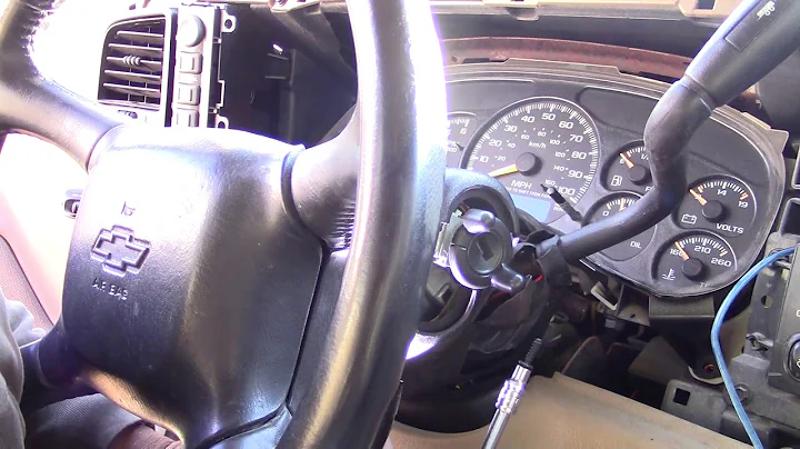 2001 Chevy Tahoe ignition key tumbler