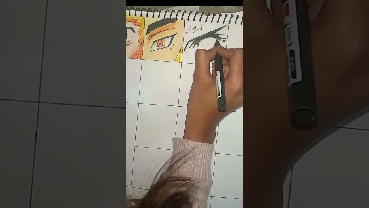 how to draw anime 👀 eye tutorial ✨