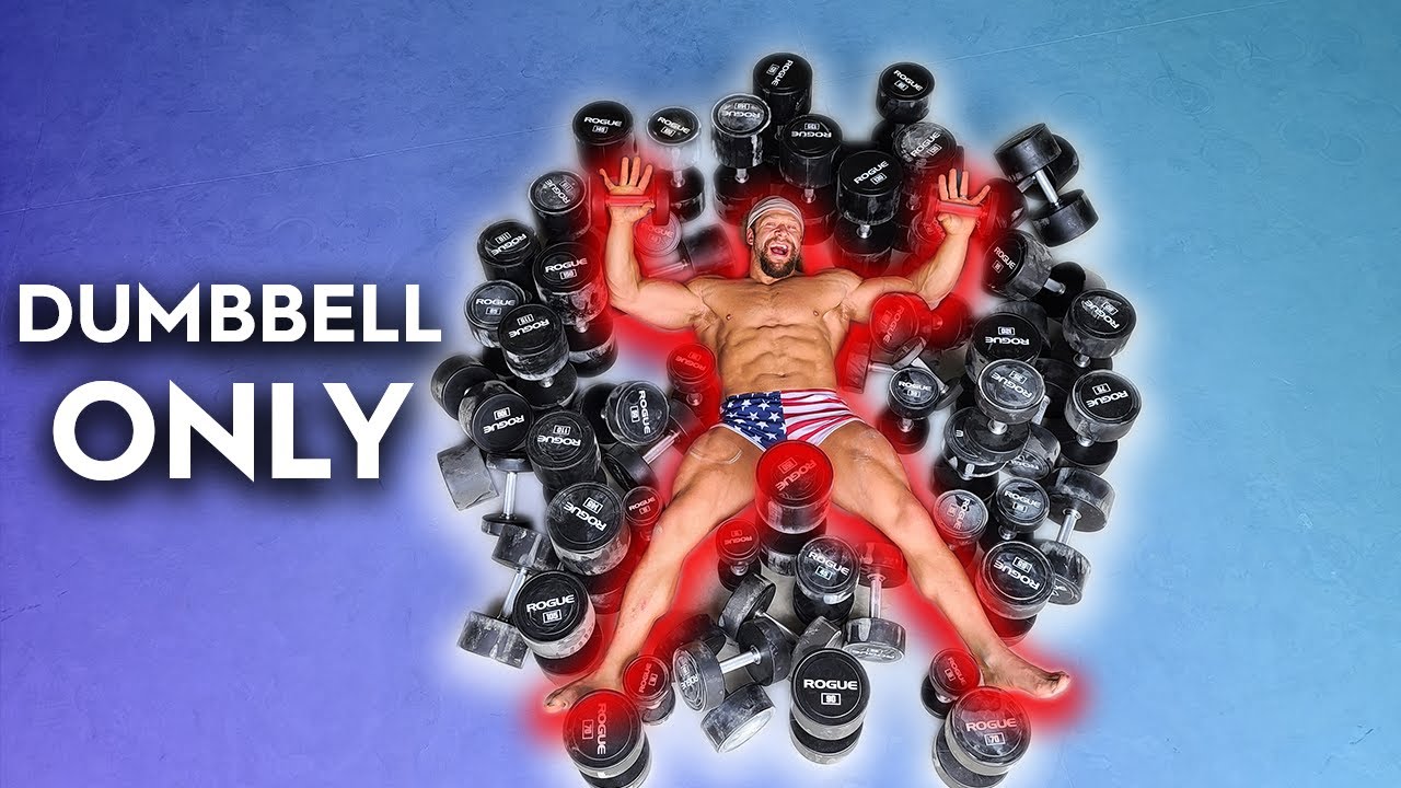 Dumbbell Only Home Gym - YouTube
