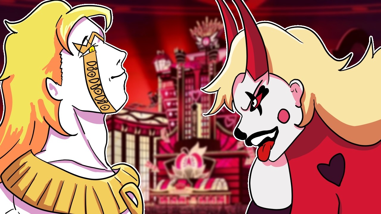 Que pasaría si los VILLANOS de JOJOS cayeran en el INFIERNO de HAZBIN HOTEL PARTE 2