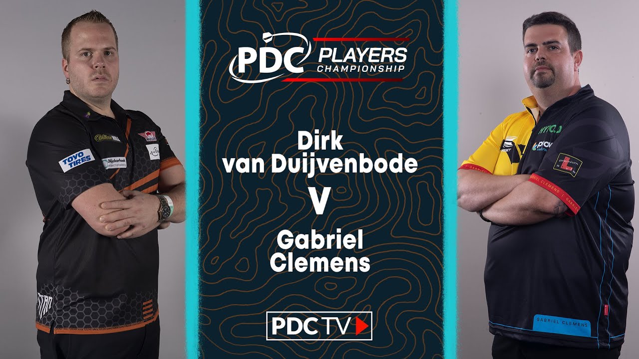 Van Duijvenbode v Clemens Final 2022 Players Championship 18