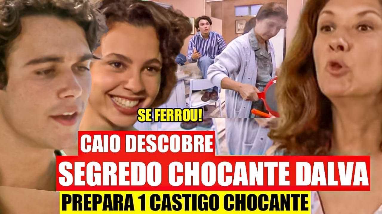 HISTÓRIA DE AMOR - Caio DESCOBRE SEGREDO CHOCANTE da Dalva!