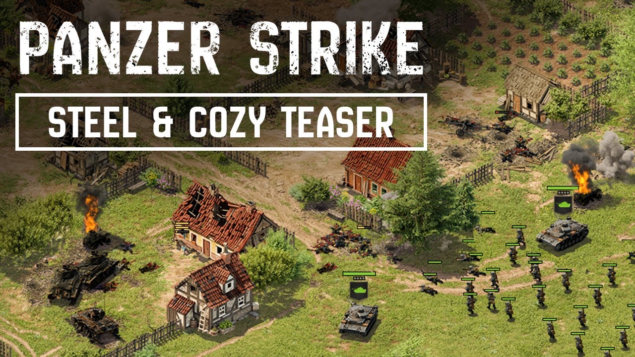 Panzer Strike Rts Panzer Strike RTS | Lo-fi WWII Battles Teaser - YouTube