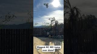 Biggest jump ever done with a RC Mx?!? #losirc