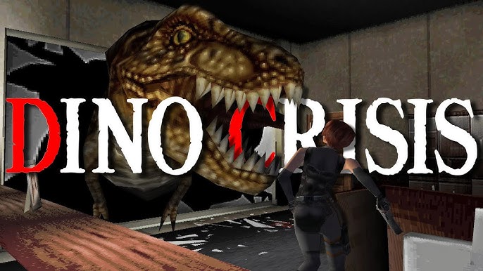 Dino Crisis [REPLICA] - PS1 ONE - Sebo dos Games - 10 anos!