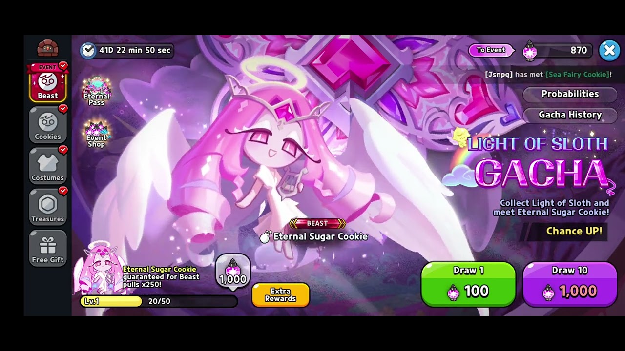 1 Hour 'Beast Gacha Eternal Sugar Cookie #2' Music Soundtrack OST - Cookie Run Kingdom