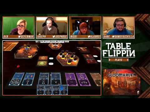 Gloomhaven -- Season 3, Ep 27, Part 2 -- Table Flippin' Board Games