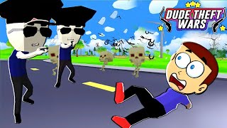 Zombies & Alien Attack in Dude Theft Wars | Shiva and Kanzo Gameplay