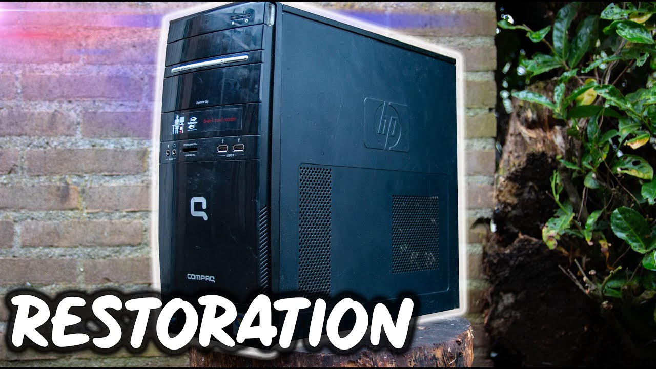 Deze Oude Compaq PC Opknappen! - YouTube