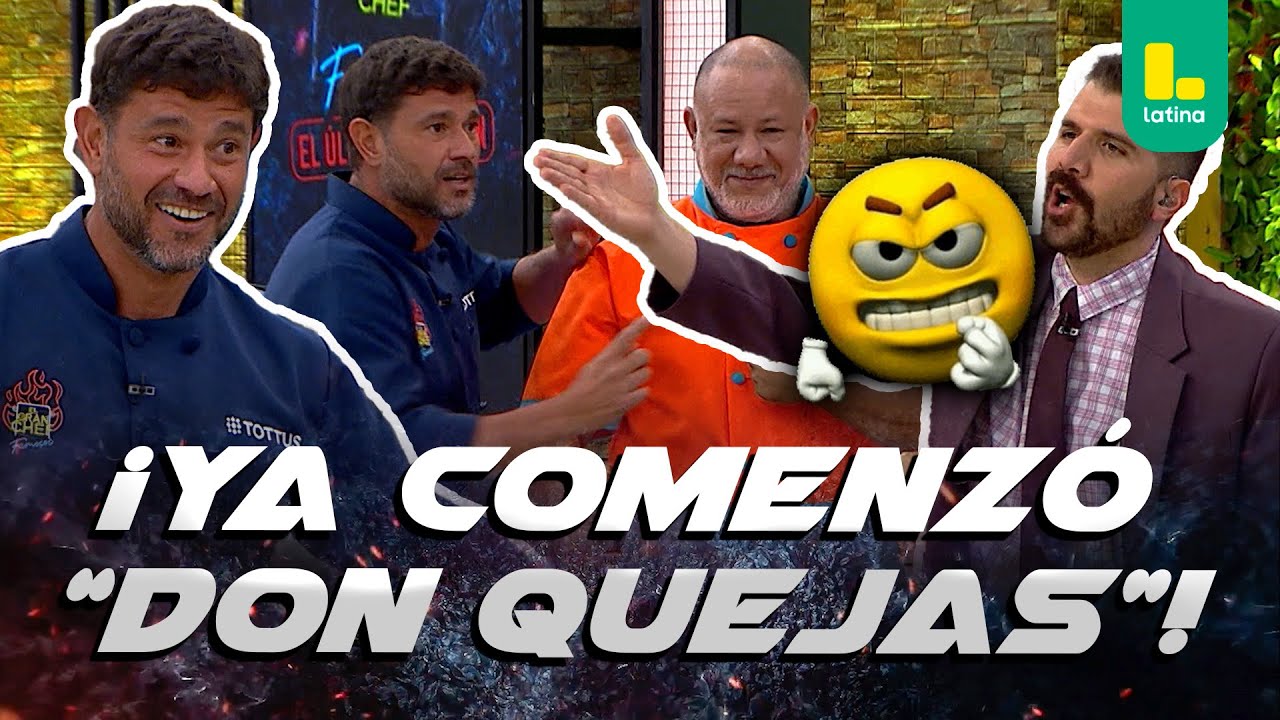 ¡No se aguanta! 😤 Yaco se queja porque su uniforme no tiene su temporada 👨🏻‍🍳 | El Gran Chef Famosos