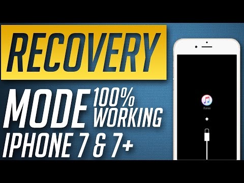 How to Put iPhone 7 & 7 plus in Recovery Mode / Restore Mode @AbdulMoizFarooq